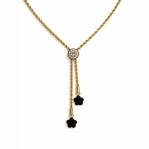 Black Clover Drop Necklace